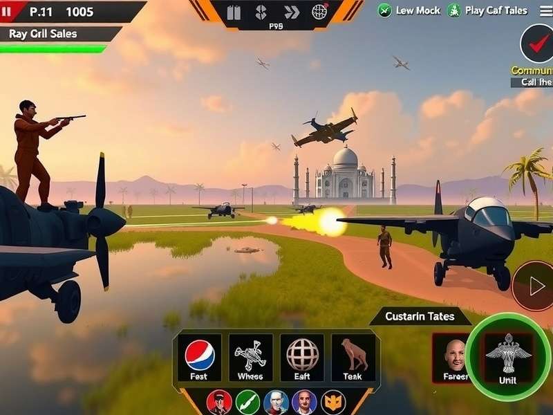 Indian Rival Force unit customization interface